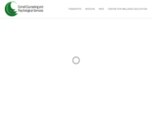 Tablet Screenshot of cornellpsych.com